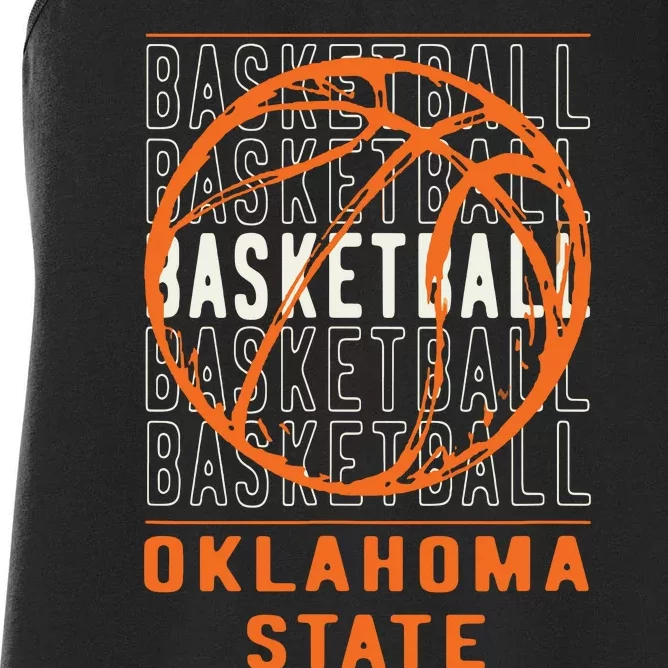 Basketball Oklahoma Funny Women's Racerback Tank