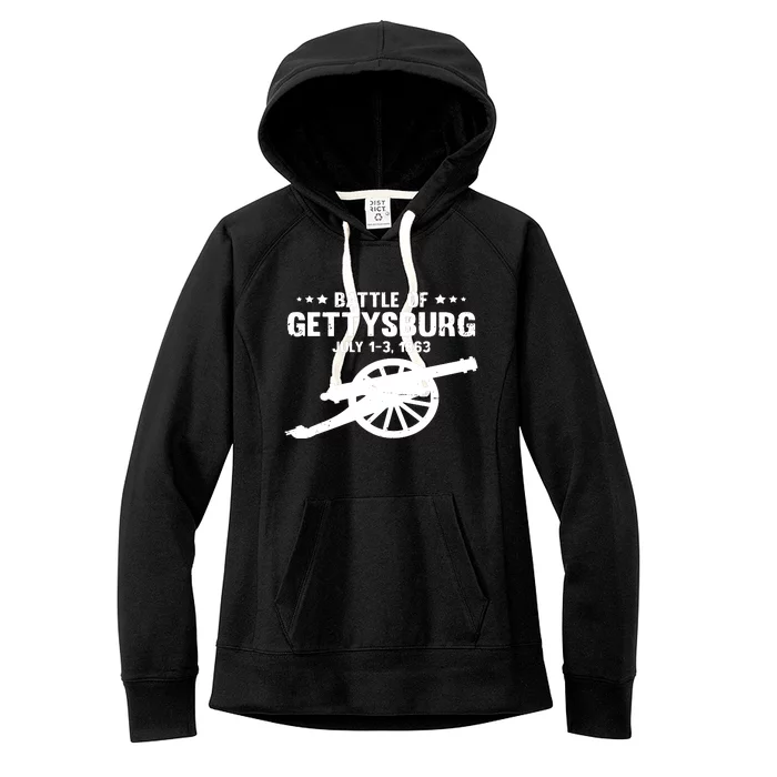 Battle Of Gettysburg | Battlefield US American Civil War Women's Fleece Hoodie