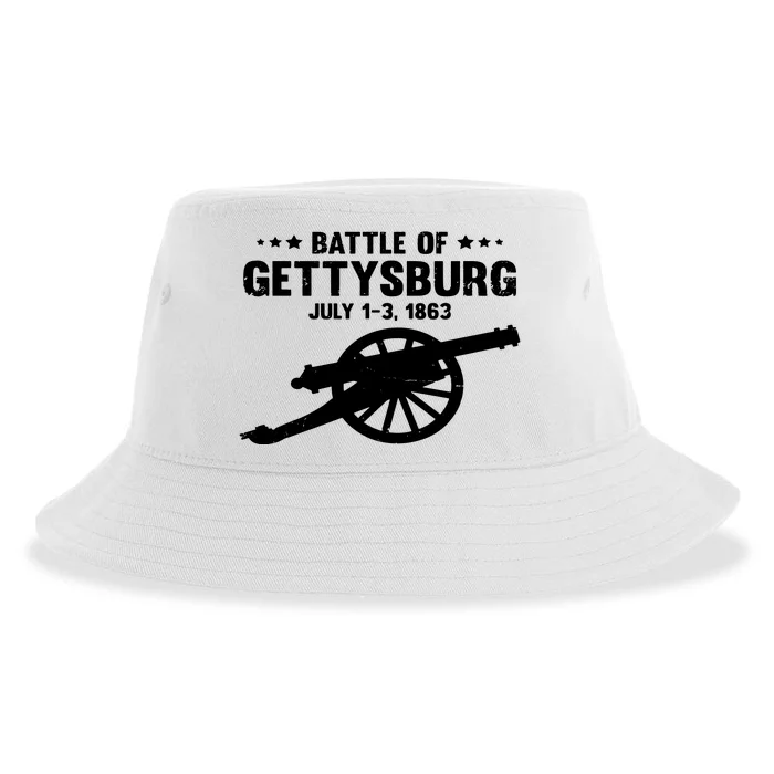 Battle Of Gettysburg | Battlefield US American Civil War Sustainable Bucket Hat