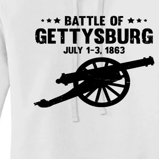 Battle Of Gettysburg | Battlefield US American Civil War Women's Pullover Hoodie