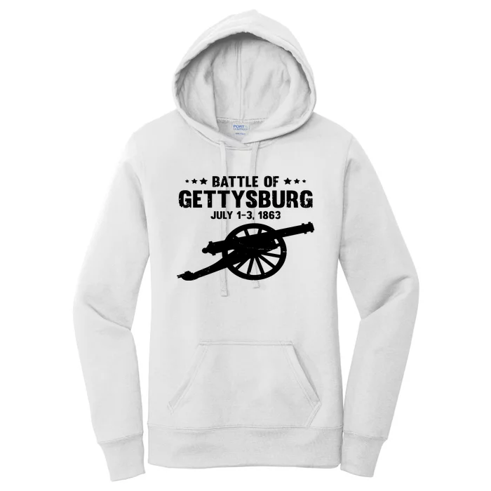 Battle Of Gettysburg | Battlefield US American Civil War Women's Pullover Hoodie