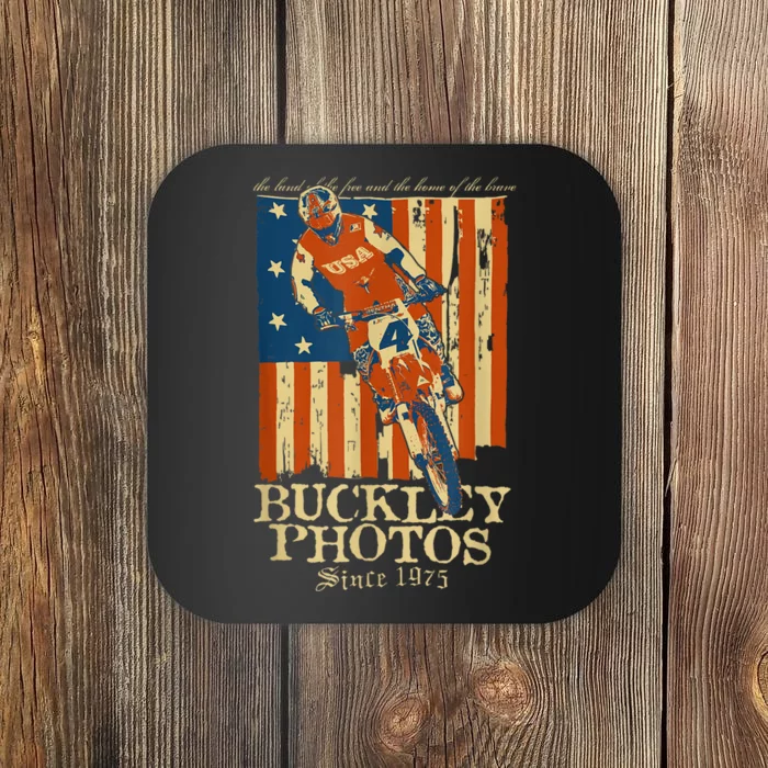 Buckley Old Glory Coaster