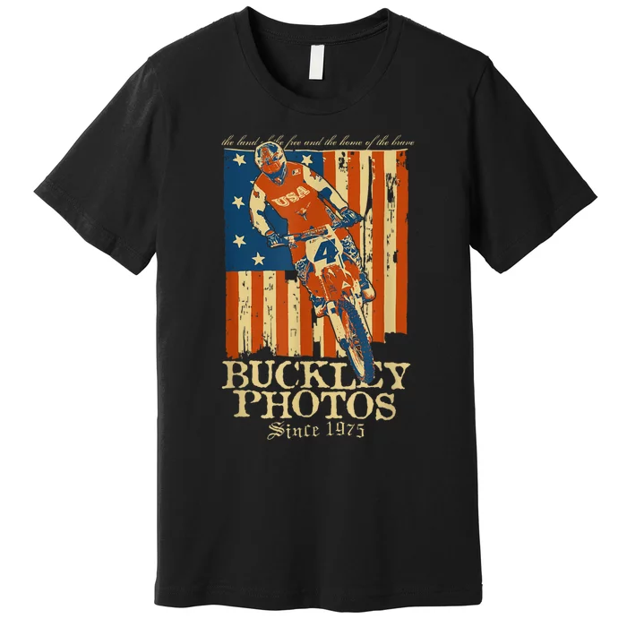 Buckley Old Glory Premium T-Shirt