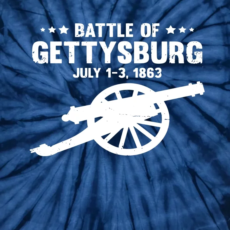 Battle Of Gettysburg Battlefield US American Civil War Tie-Dye T-Shirt