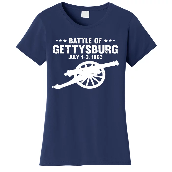 Battle Of Gettysburg Battlefield US American Civil War Women's T-Shirt