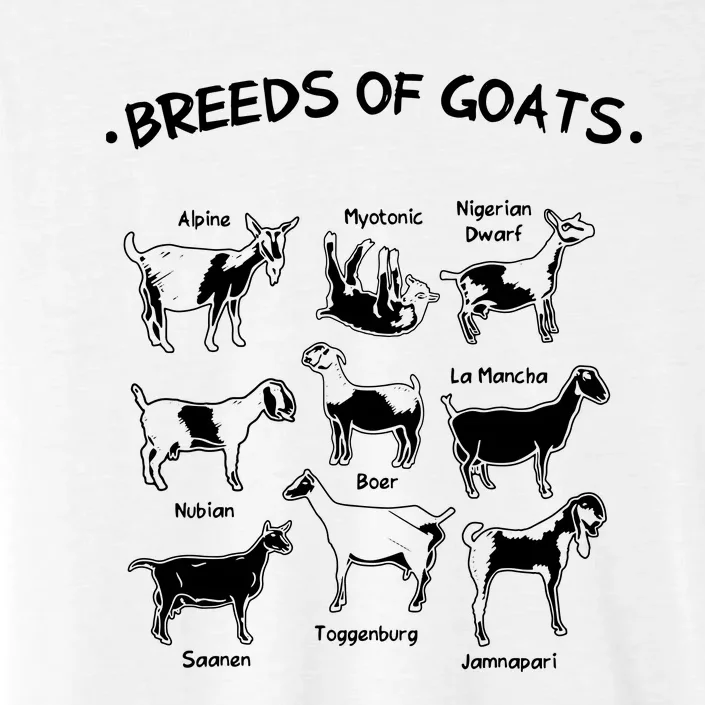 Breeds Of Goats Farmer Women Goat ChromaSoft Performance T-Shirt