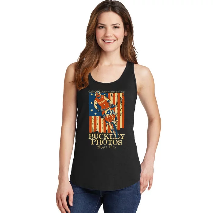 Buckley Old Glory Ladies Essential Tank