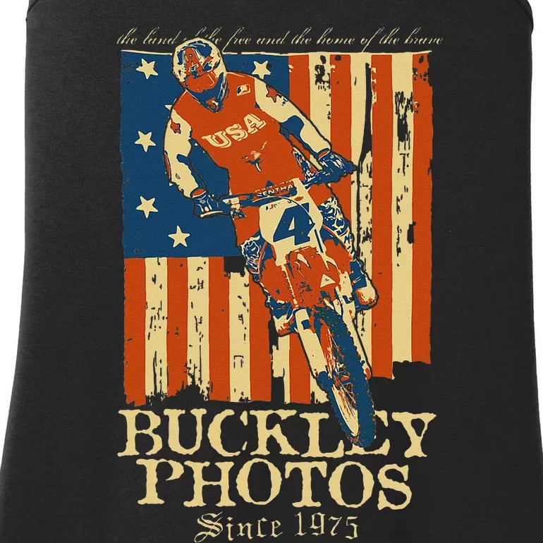 Buckley Old Glory Ladies Essential Tank