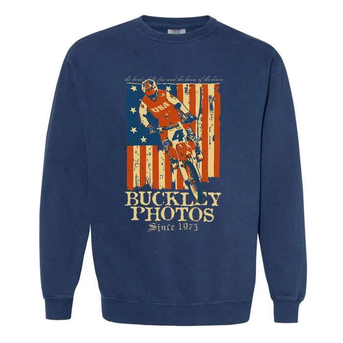 Buckley Old Glory Garment-Dyed Sweatshirt