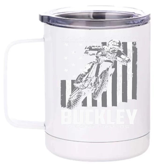 Buckley Old Glory Johnny 84 Front & Back 12oz Stainless Steel Tumbler Cup