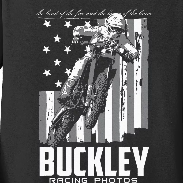 Buckley Old Glory Johnny 84 Kids Long Sleeve Shirt