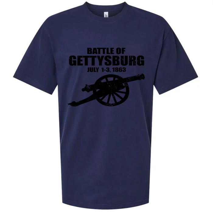 Battle Of Gettysburg Battlefield US American Civil War Sueded Cloud Jersey T-Shirt