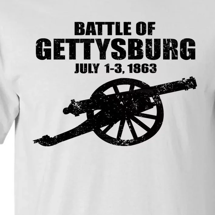 Battle Of Gettysburg Battlefield US American Civil War Tall T-Shirt