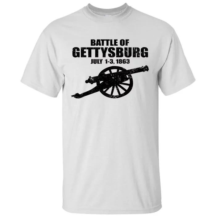 Battle Of Gettysburg Battlefield US American Civil War Tall T-Shirt