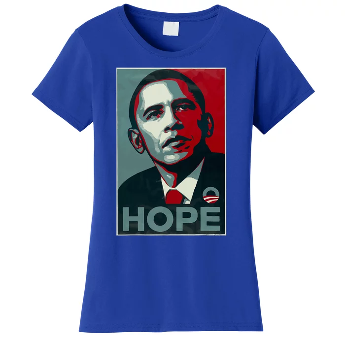 Barack Obama Hope 44th United States President Democratic Women's T-Shirt