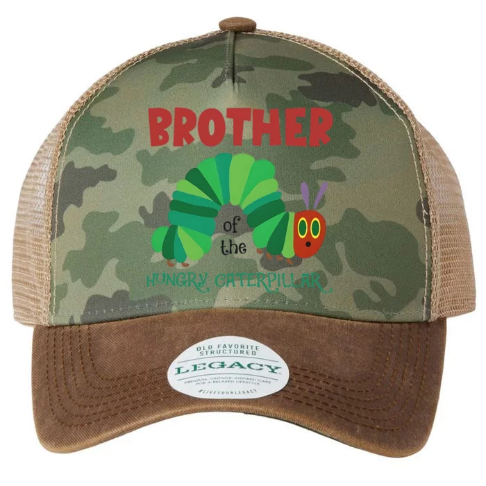 Brother Of Hungry Caterpillar Funny Caterpillar Birthday Legacy Tie Dye Trucker Hat