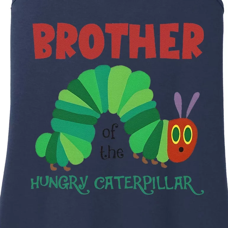 Brother Of Hungry Caterpillar Funny Caterpillar Birthday Ladies Essential Tank