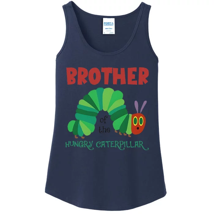 Brother Of Hungry Caterpillar Funny Caterpillar Birthday Ladies Essential Tank