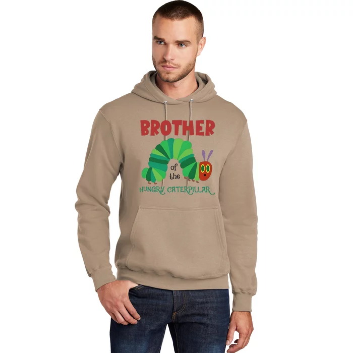 Brother Of Hungry Caterpillar Funny Caterpillar Birthday Hoodie