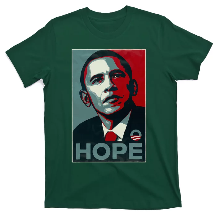 Barack Obama Hope 44th United States President Democratic T-Shirt