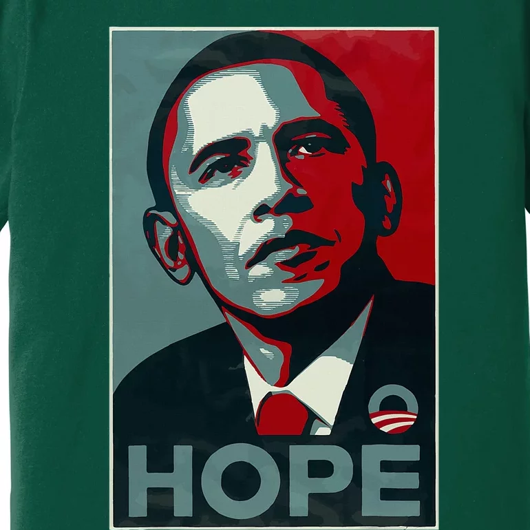 Barack Obama Hope 44th United States President Democratic Premium T-Shirt