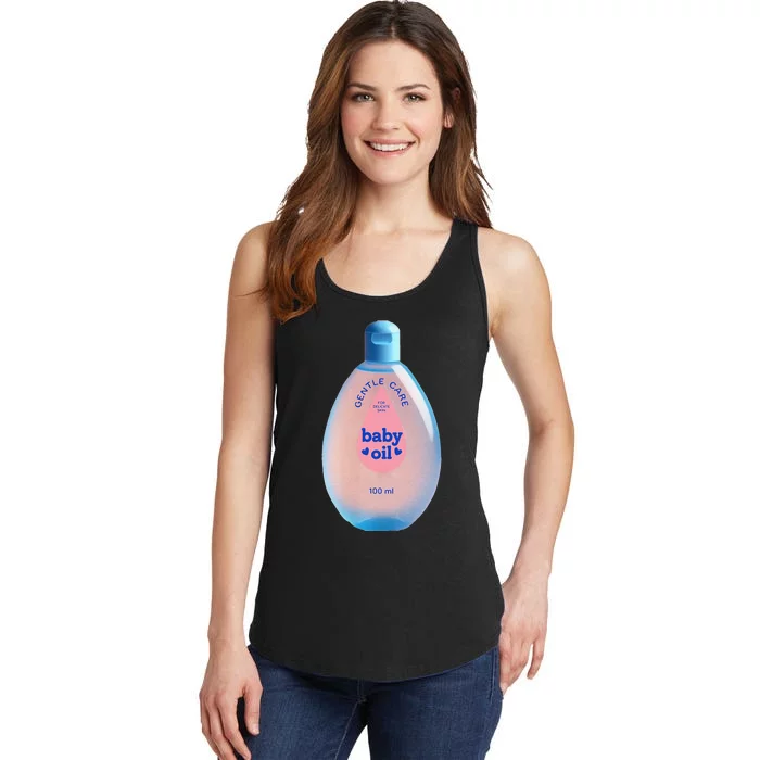 Baby Oil Halloween Costume Ladies Essential Tank