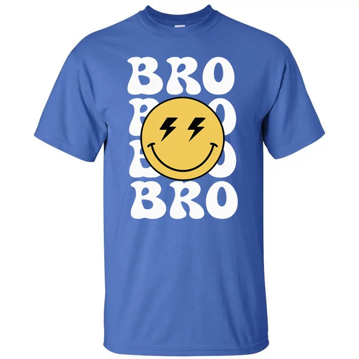 Bro One Happy Dude Birthday Theme Family Matching Tall T-Shirt