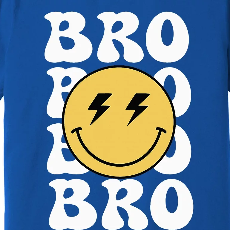 Bro One Happy Dude Birthday Theme Family Matching Premium T-Shirt