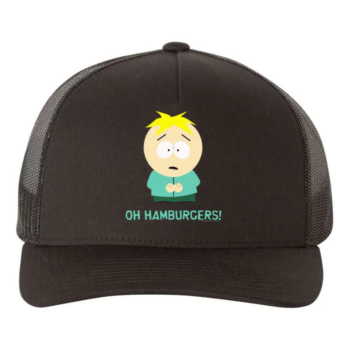 Butters Oh Hamburgers Yupoong Adult 5-Panel Trucker Hat