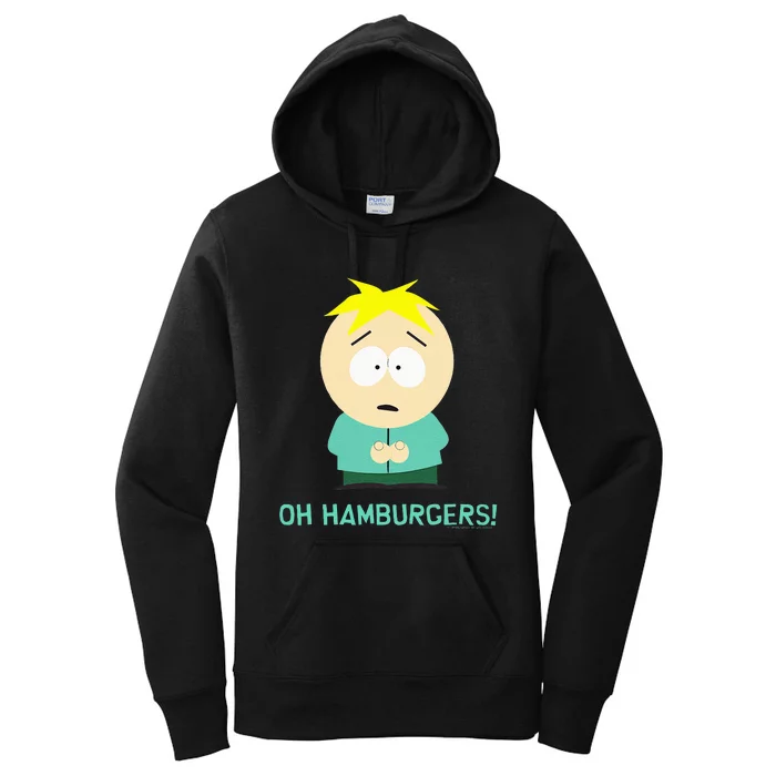 Butters Oh Hamburgers Women's Pullover Hoodie