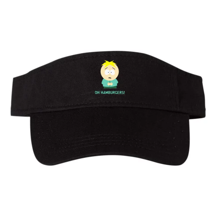 Butters Oh Hamburgers Valucap Bio-Washed Visor