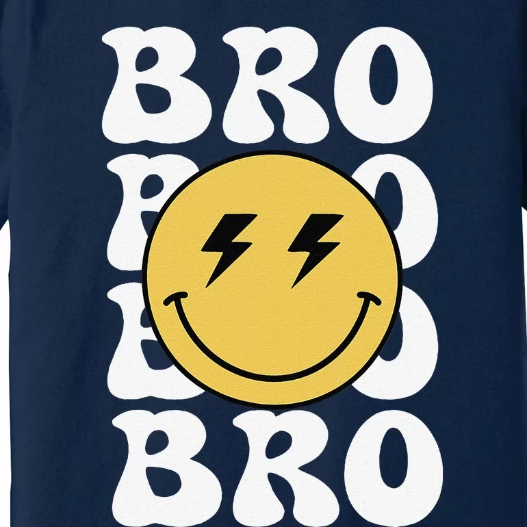 Bro One Happy Dude Birthday Theme Family Matching Premium T-Shirt