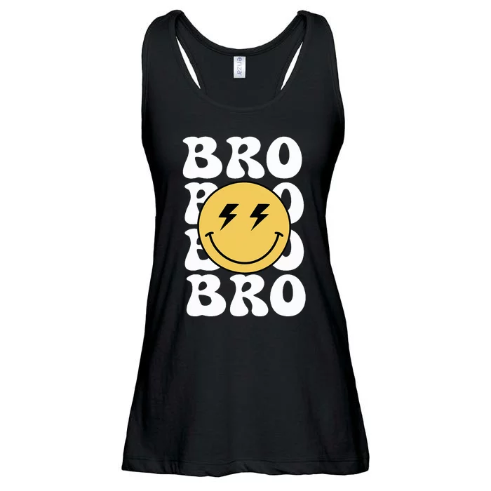 Bro One Happy Dude Birthday Theme Family Matching Ladies Essential Flowy Tank