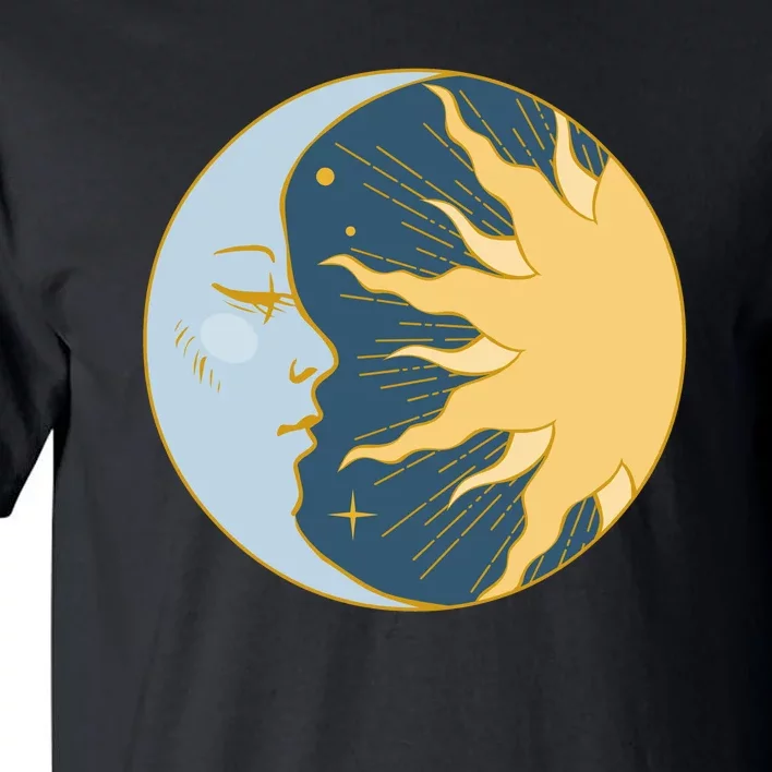 Boho Sun And Moon Tall T-Shirt