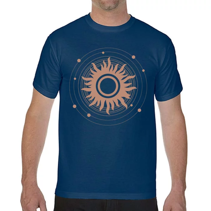 Boho Sun Illustration Comfort Colors T-Shirt