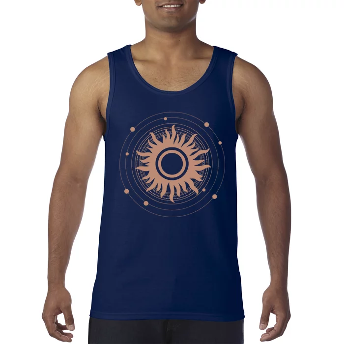 Boho Sun Illustration Tank Top