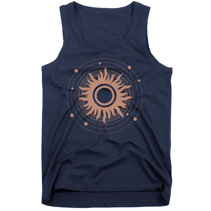 Boho Sun Illustration Tank Top