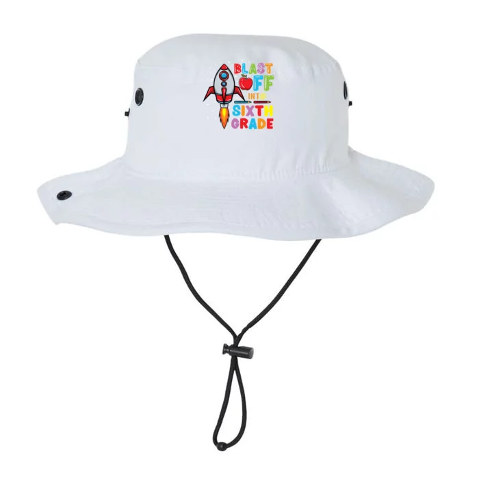 Blast Off Into 6Th Grade Gift Legacy Cool Fit Booney Bucket Hat