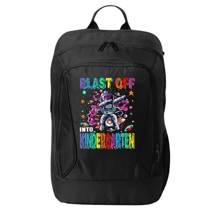 Blast Off Into Kindergarten Rocket Back To School City Backpack