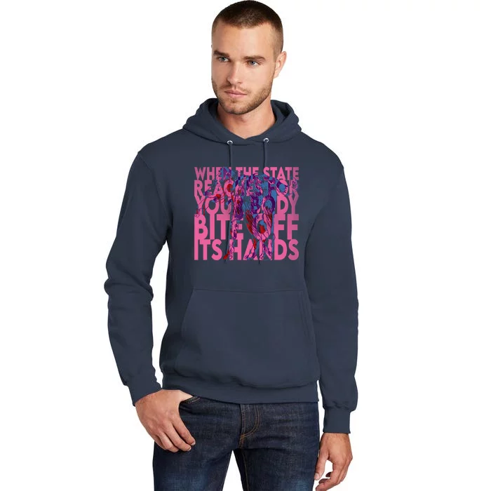 Bite Off Its Hands Tall Hoodie