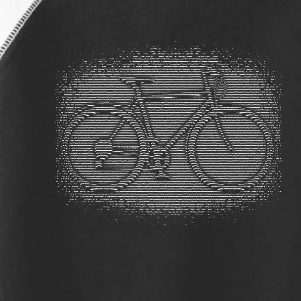 Bike Optical Illusion Toddler Fine Jersey T-Shirt