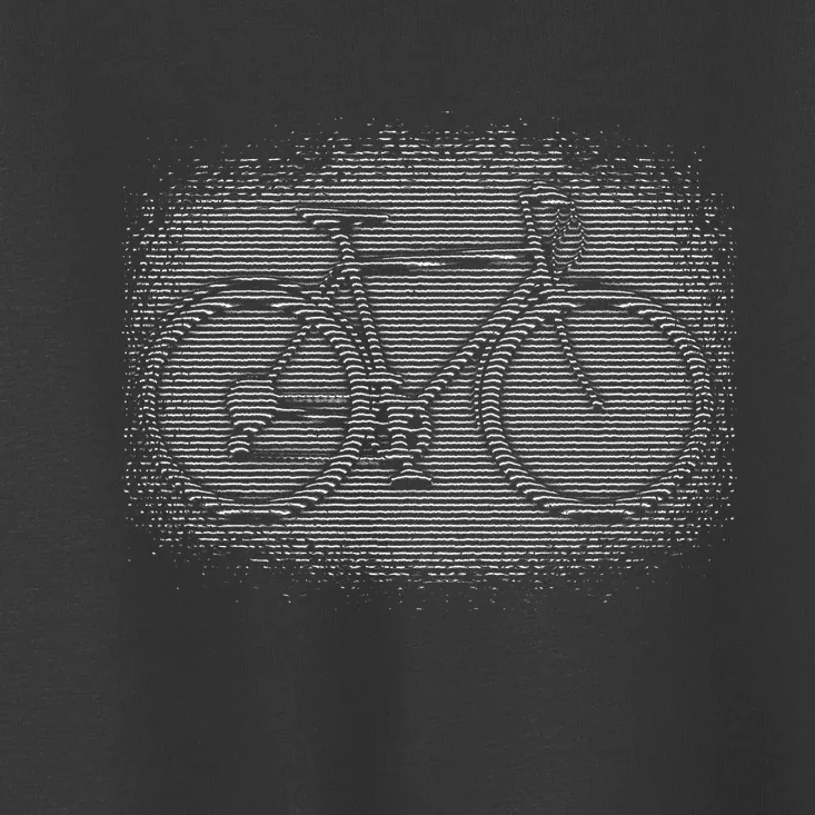 Bike Optical Illusion Toddler T-Shirt