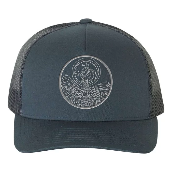 Book Of Kells Legend For St Patrick's Day Irish Celtic Knot Gift Yupoong Adult 5-Panel Trucker Hat