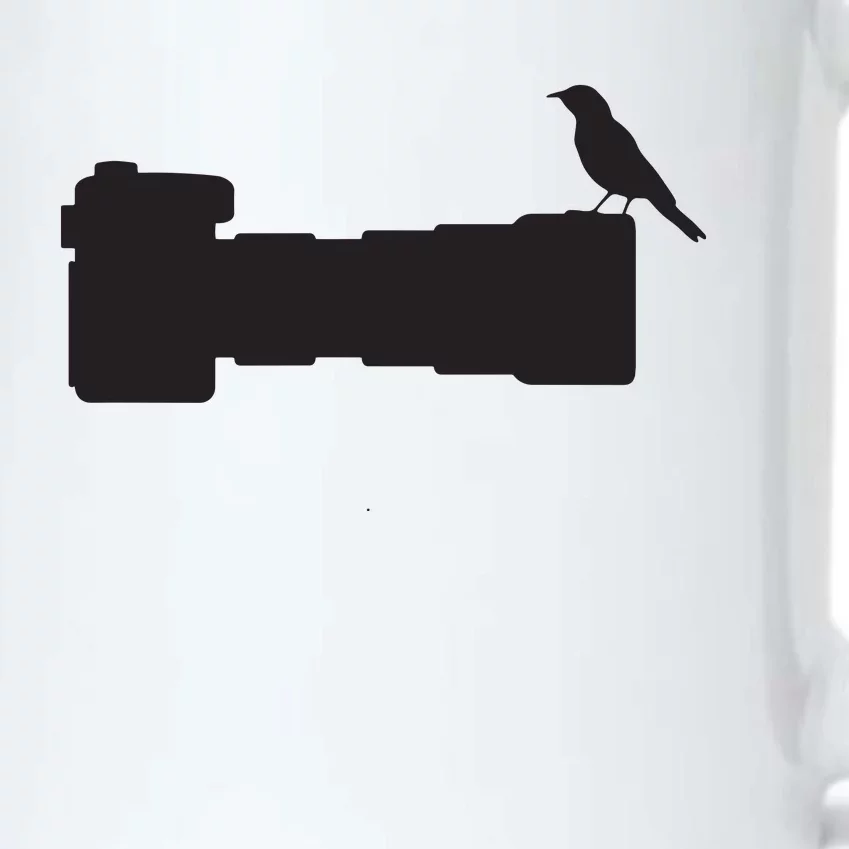 Bird On Long Lens Camera Bird Photographer Photography Black Color Changing Mug