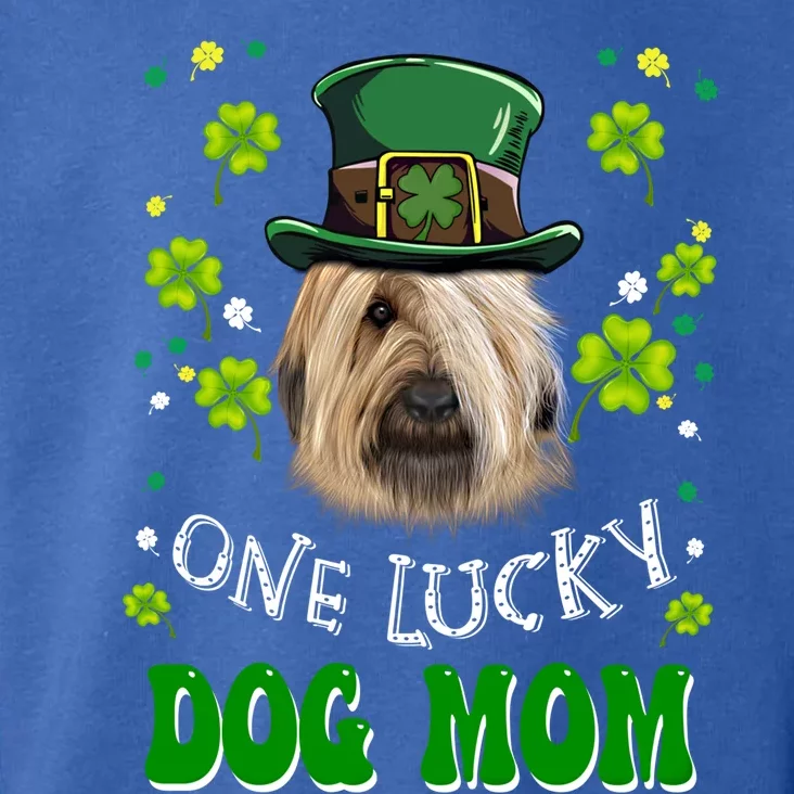 Briard One Lucky Dog Mom Funny Dogs Lover St Patrick's Day Gift Toddler Hoodie