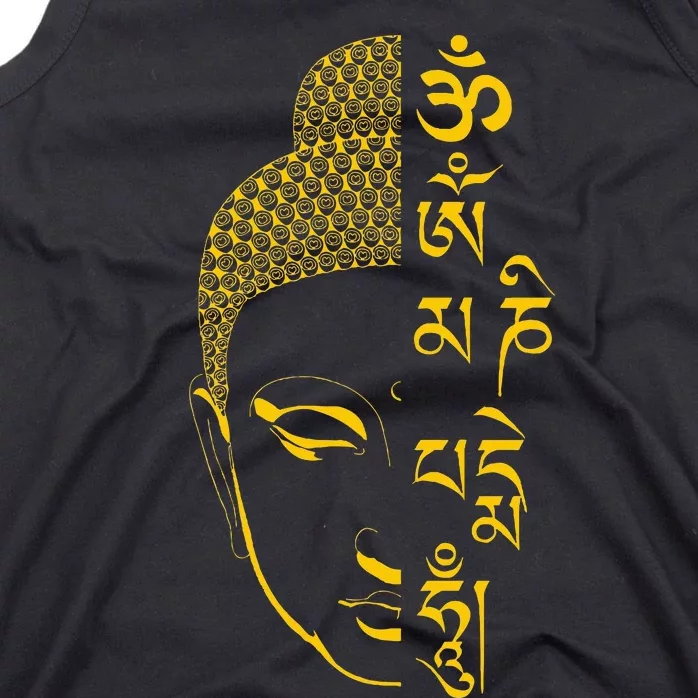 Buddha Om Mani Padme Hum Mantra Tank Top