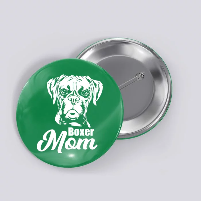 Boxer Owner Mom Dad Button