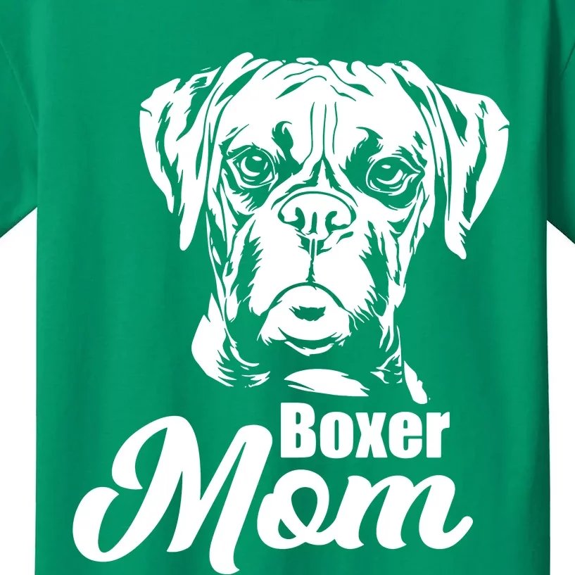 Boxer Owner Mom Dad Kids T-Shirt