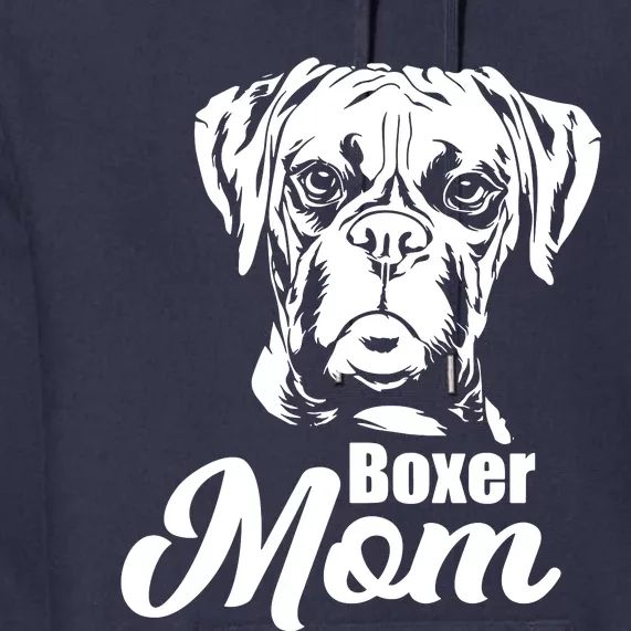 Boxer Owner Mom Dad Premium Hoodie