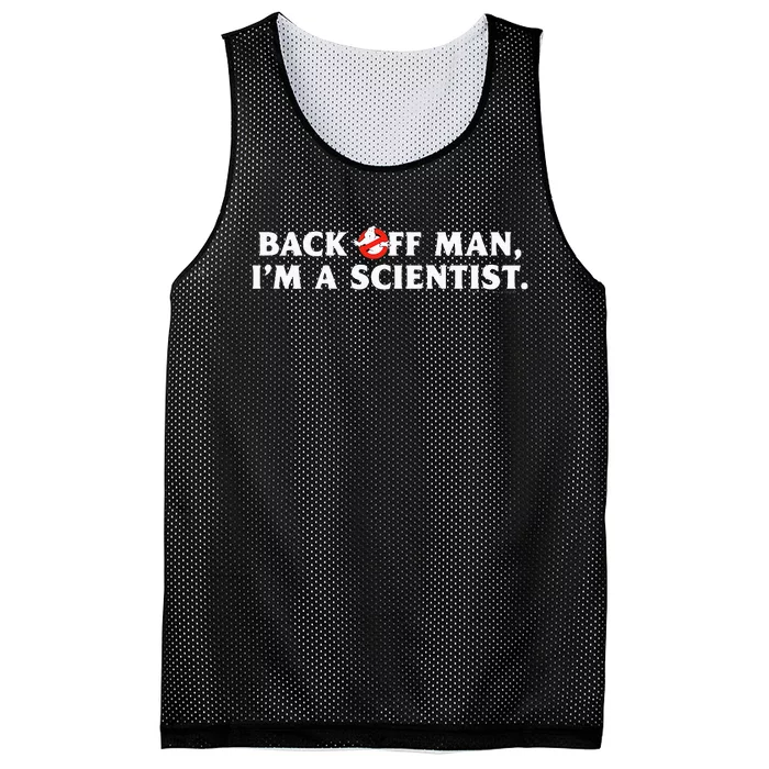 Back Off Man Mesh Reversible Basketball Jersey Tank